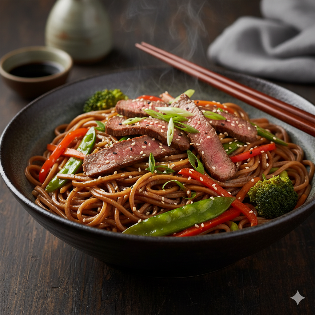 Beef Soba