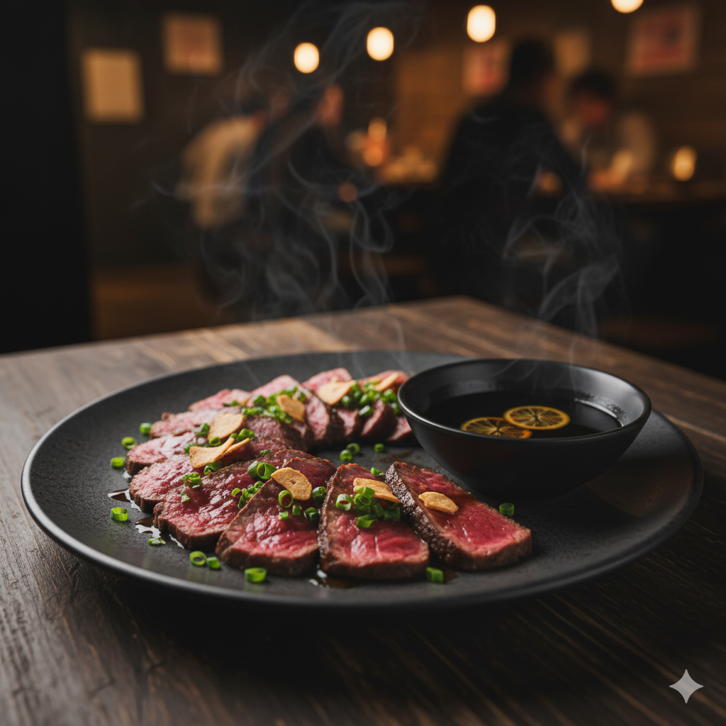 Filet Mignon Tataki