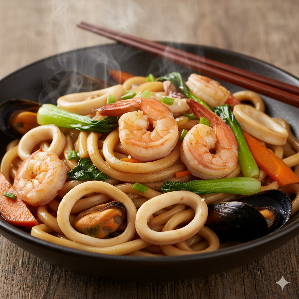 Seafood Udon