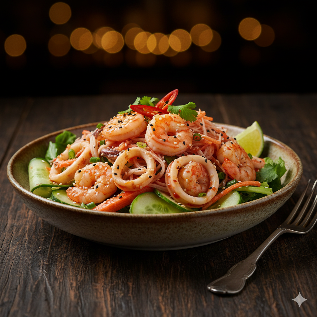Spicy Seafood Salad
