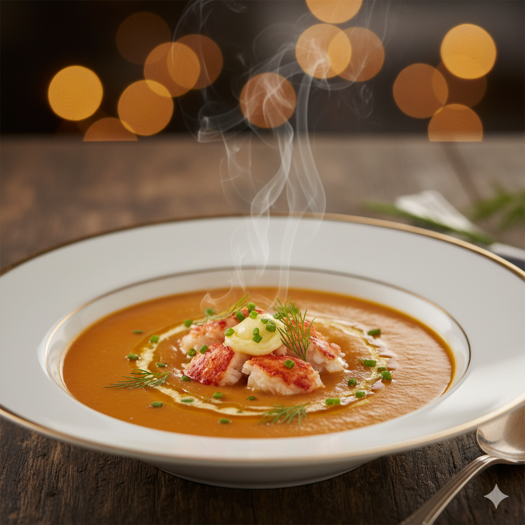 Squash Lobster Bisque